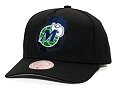 Kappe Mitchell & Ness - NBA Tilted Pro Snapback Hwc - Dallas Mavericks - Black