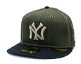 Kappe New Era - MLB Three Looms "American Herringbone" 59FIFTY - NY Yankees - Team Color