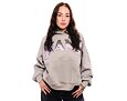 Damen Pullover Karl Kani Woven Signature Glitter OS Hoodie light grey