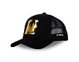 Kappe Capslab - Looney Tunes Trucker - Daffy Duck Mine All Mine Metal Plate - Black / Gold