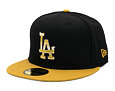 Kappe New Era - MLB 59FIFTY Day - LA Dodgers - Black & Gold