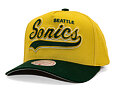 Kappe Mitchell & Ness - Harvest Gold Pro Crown - Seattle Supersonics - Gold/Green