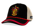 Kappe Capslab - Harry Potter Trucker - Gryffindor Crest Patch - Black / Red