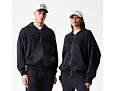 Pullover New Era - Branded Washed Full-Zip Hoody - Black