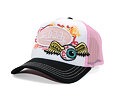 Kappe Von Dutch - Flying Eyeball Hot Rod Trucker - White / Pink