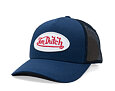 Kappe Von Dutch - Classic Oval Logo Baseball Trucker - Navy