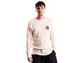 Langarmshirt Brixton - Ford Service Dept Waffle L/S - Wimbledon White