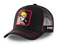 Kappe Capslab - Naruto Trucker - Believe It - Black / Red