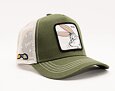 Kappe Capslab - Trucker Looney Tunes - Bugs Bunny - Olive / White