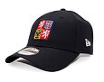Kappe New Era 9FORTY National Team - Czech Republic Navy