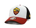 Kappe New Era - 9FORTY Trucker Core AS Roma - White / Red