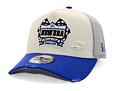 Kappe New Era - Motosport 9FORTY Trucker - Cream / Light Royal