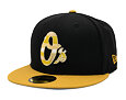 Kappe New Era - MLB 59FIFTY Day - Baltimore Orioles - Black & Gold