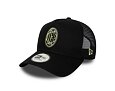 Kappe New Era - Seasonal 9FORTY Trucker - AC Milan - Black