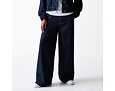 Damenhose New Era - MLB Wide Leg Denim Pant - NY Yankees - Indigo