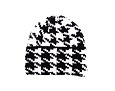 Damen Mütze New Era - Houndstooth Beanie - Cream / Black