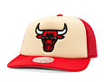 Kappe Mitchell & Ness - NBA Vintage Block Trucker - Chicago Bulls - Cream