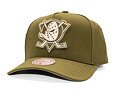 Kappe Mitchell & Ness - NHL Fashion Basic Pro Vntg - Anaheim Ducks - Olive