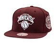 Kappe Mitchell & Ness - NBA Fashion Basic Snapback - New York Knicks - Dark Purple