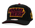 Kappe Mitchell & Ness - NBA Class Act Pro - Miami Heat - Black