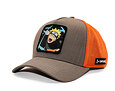 Kappe Capslab - Naruto Trucker - Uzumaki Rasengan - Taupe / Orange