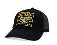 Kappe Von Dutch - Flying Eyeball Keep An Eye Out Patch Baseball Trucker - Black
