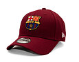 Kinder Kappe New Era - Core Logo 9FORTY Kids - Barcelona FC - Cardinal