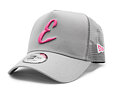 Kappe New Era - Core Logo 9FORTY A-Frame Trucker - Prague Eagles - Grey