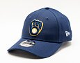 Kappe New Era 9FORTY MLB The League 20 Milwaukee Brewers Strapback Game Logo