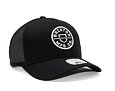 Kappe Brixton Crest X MP Mesh Cap - Black/Black