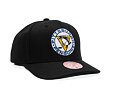 Kappe Mitchell & Ness - Team Ground 2.0 Pro Snapback - Pittsburgh Penguins - Black