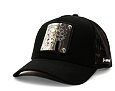 Kappe Capslab - Rick & Morty Trucker - Metallic Chrome Plate - Black / Silver