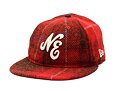 Kappe New Era - 59FIFTY Retro Crown Harris Tweed - Red