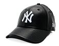 Damen Kappe New Era - MLB Crinkled PU 9FORTY - NY Yankees - Black / White