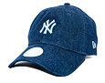 Damen Kappe New Era - MLB Denim 9TWENTY - NY Yankees - Navy / Blue