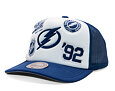 Kappe Mitchell & Ness - Gridlock Trucker - Tampa Bay Lightning - White