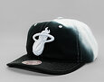 Kappe Mitchell & Ness - Dip Dye Pro Snapback - Miami Heat - Black