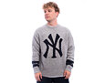 Strickpullover New Era - MLB Sweater Knit - NY Yankees - Heather Grey
