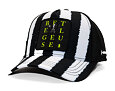 Kappe Capslab - Beetlejuice Trucker - Betelgeuse Say It Three Times Patch - Black / White Stripe