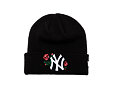 Damen Mütze New Era - MLB Sequin Rose - NY Yankees - Black