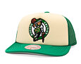 Kappe Mitchell & Ness - NBA Vintage Block Trucker - Boston Celtics - Cream