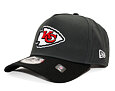 Kappe New Era - NFL Charcoal Drop 9FORTY A-Frame - Kansas City Chiefs - Steel Clouds / Black