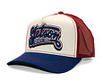 Kappe Stetson - Lettering Trucker - Cream / Navy / Burgundy