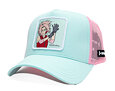 Kappe Capslab - Naruto Trucker - Sakura Punch - Mint / Pink