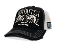 Kappe Von Dutch - Flying Eyeball Side Patch Trucker - Black / White