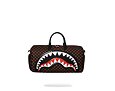 Tasche Sprayground - Sharks In Paris Wtf Bubble Brown Check Duffle