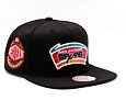 Kappe Mitchell & Ness NBA Conference Patch Snapback Hwc San Antonio Spurs Schwarz