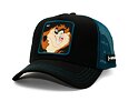 Kappe Capslab - Looney Tunes Trucker - Taz Snarl - Black / Night Blue