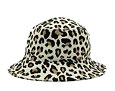 Damen Bucket Mütze New Era - Adventure Bucket Leopard - Stone / Black