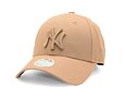 Damen Kappe New Era - 9FORTY League Essential - NY Yankees - Camel